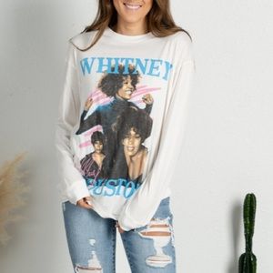 Daydreamer Whitney Houston Dance Long Sleeve Tee